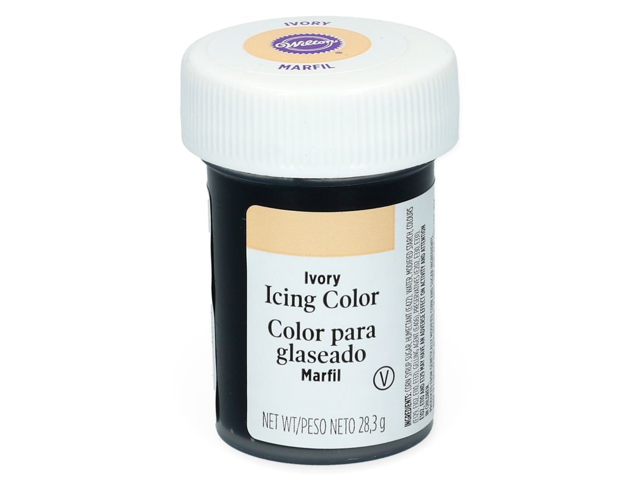 Wilton Icing Lebensmittelfarbe Elfenbein (Ivory)