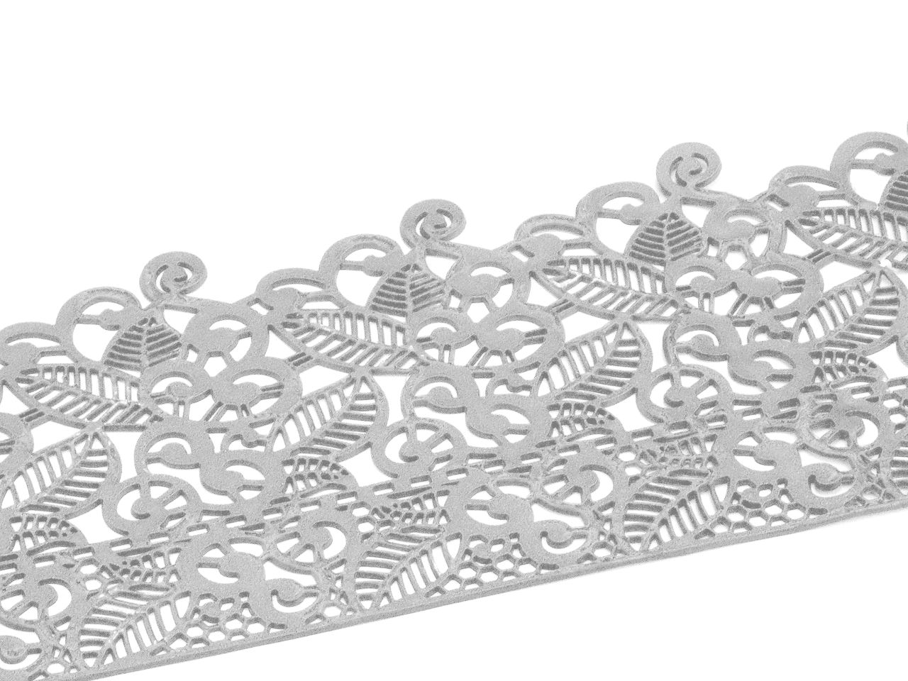 Spitzendekor essbar Baroc Silber