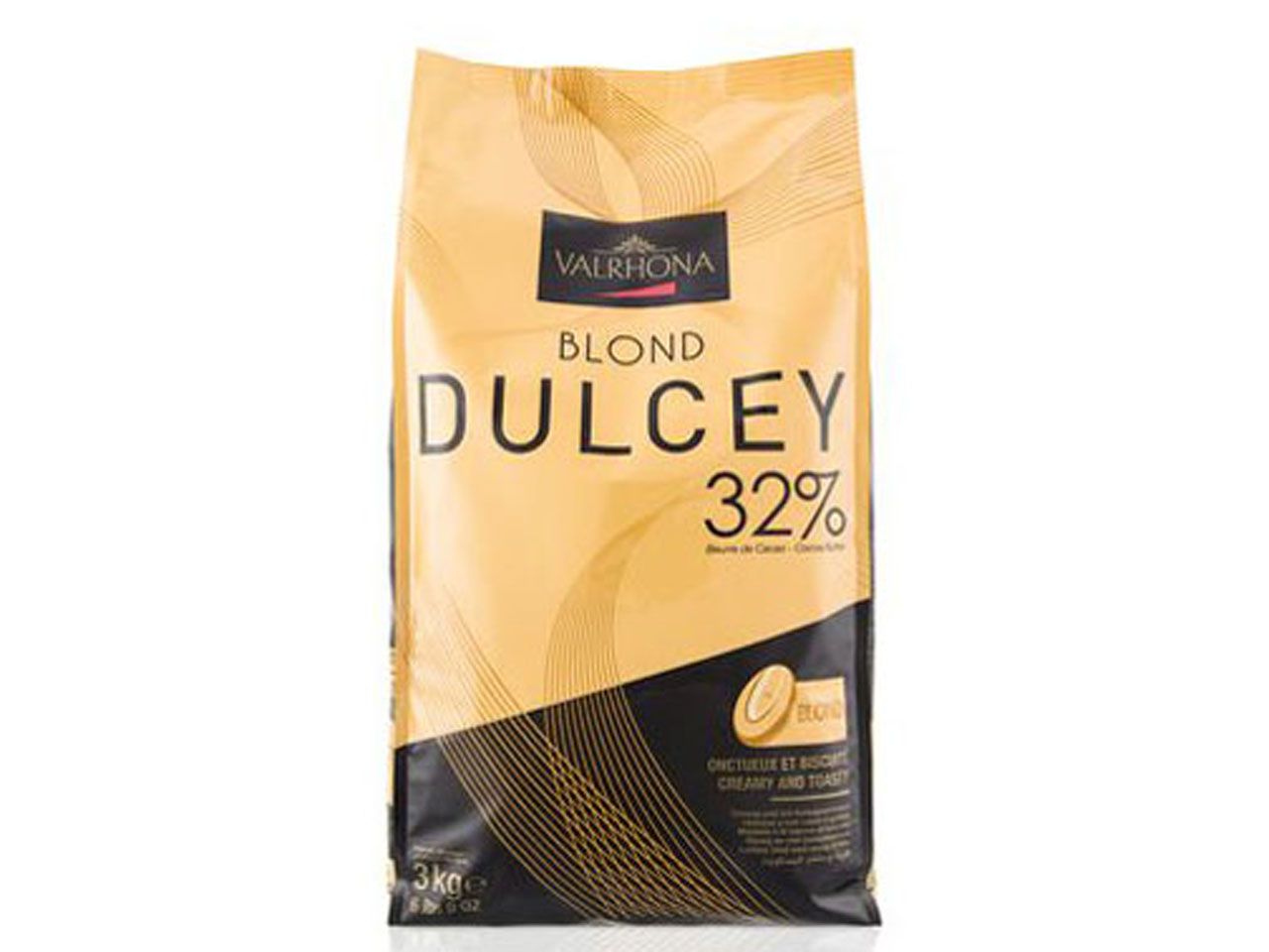 Valrhona Dulcey Blond 35% 3kg Valrhona Dulcey Blond 35% 3kg