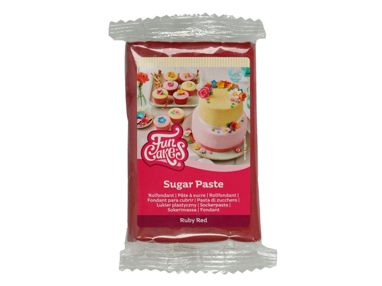 Ruby Red Fondant FunCakes - 250g