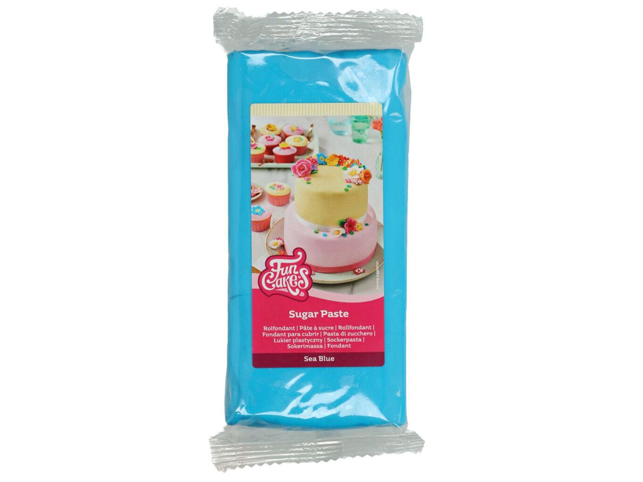Sea Blue Fondant FunCakes - 1kg