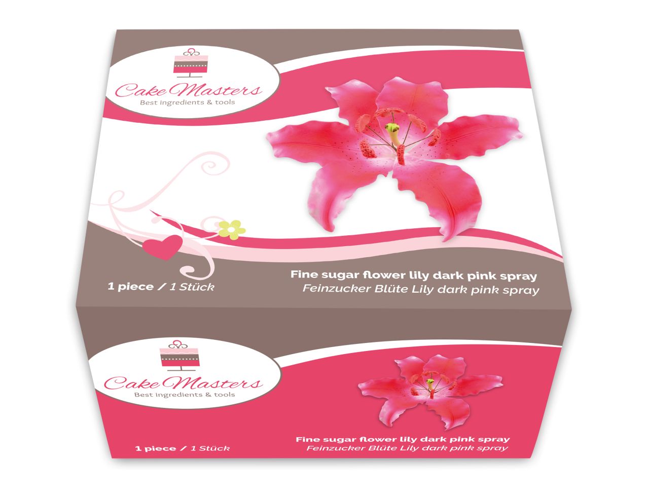 Zuckerblüte Lilie Dunkelpink