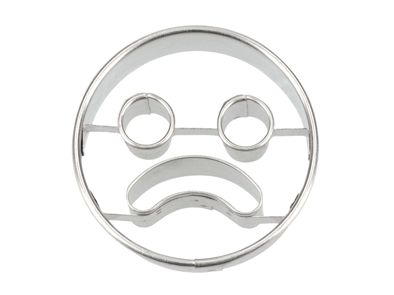 Smiley traurig Ausstecher 5cm