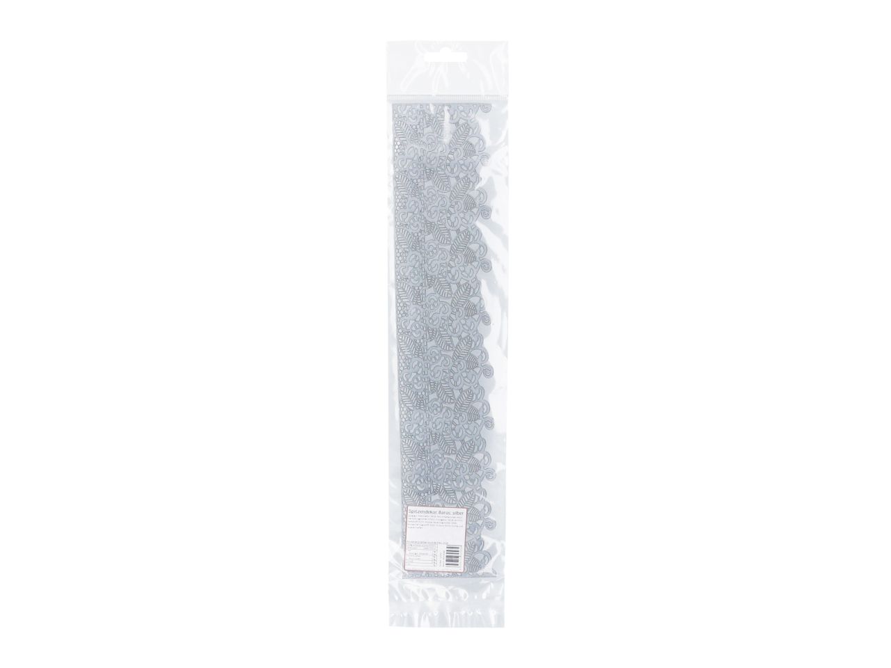 Spitzendekor essbar Baroc Silber