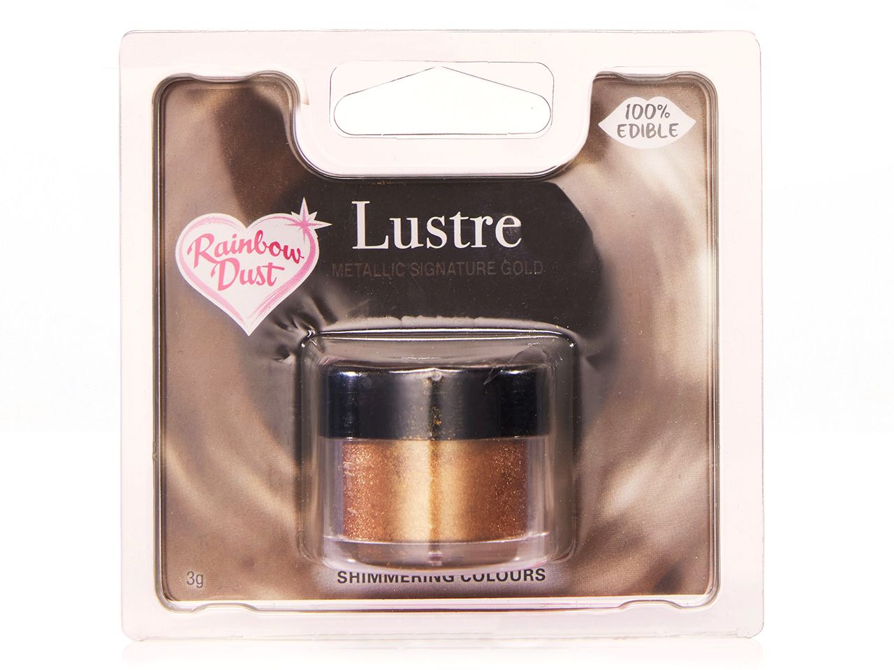 Metallic Signature Gold Rainbow Dust Farbstaub