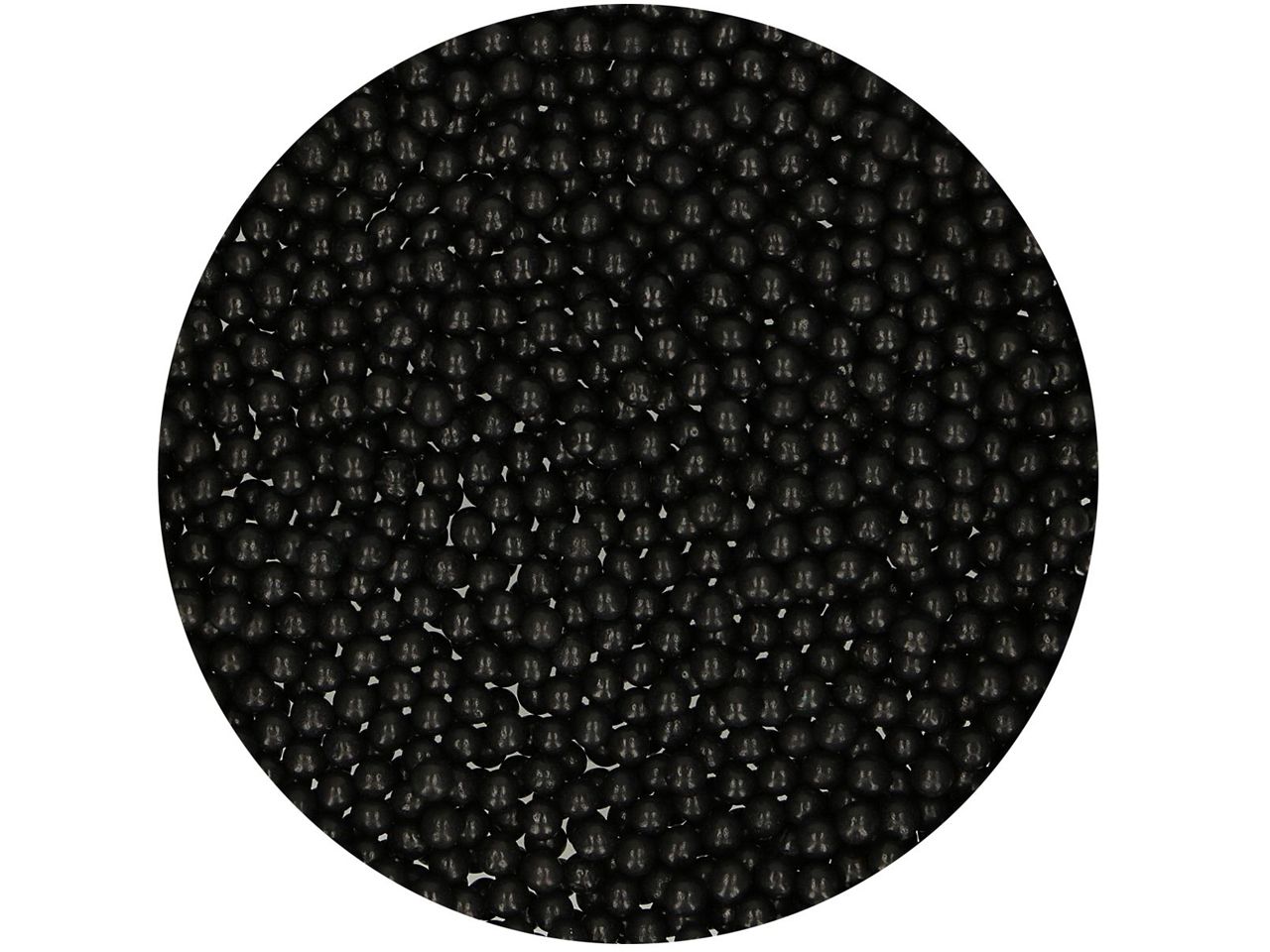 Zuckerperlen Shiny Schwarz