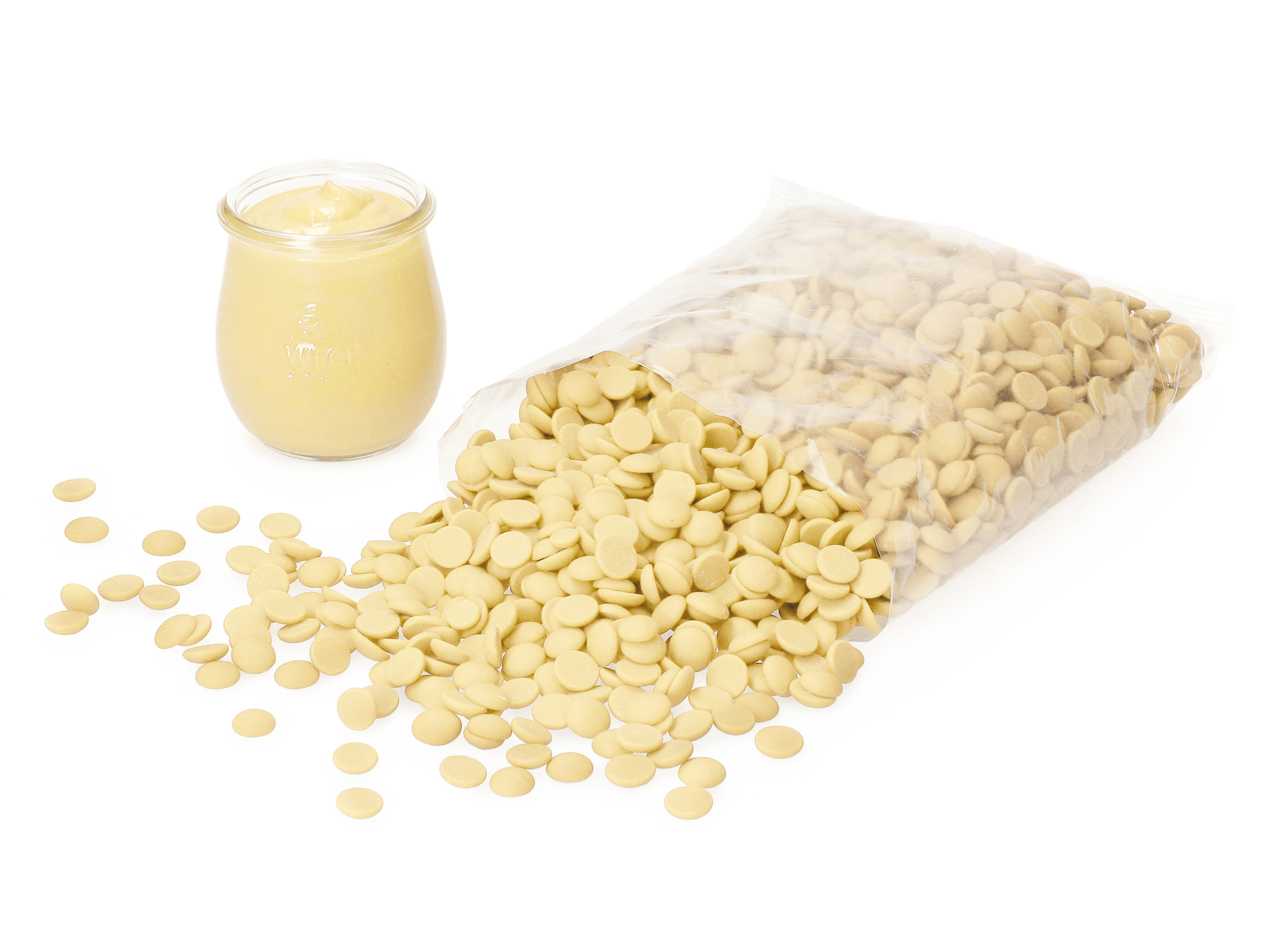 CM10011 Schokodrops Weiß 2,5kg - Callebaut Callets