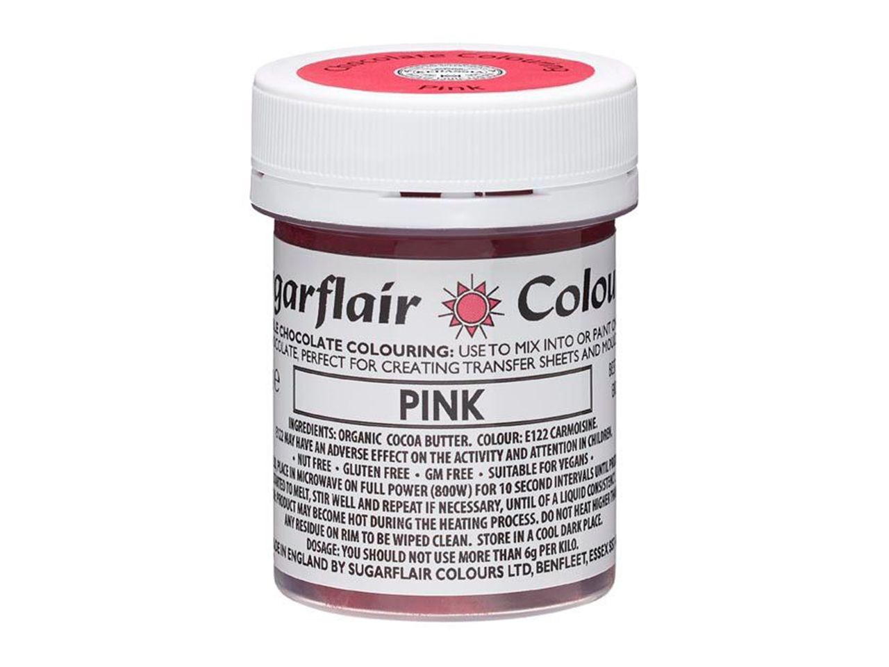 Schokoladenfarbe Pink 35g