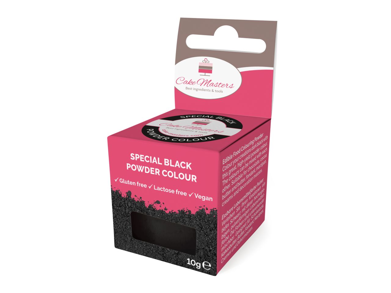 Lebensmittelfarbe Pulver Schwarz extra 10g