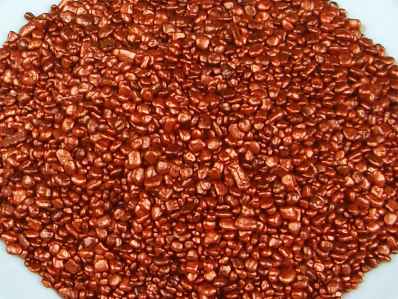 Dekorflocken bronze 80g