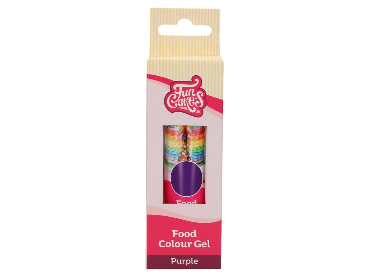 Edible FunColours Gel - Purple 30g - FunCakes