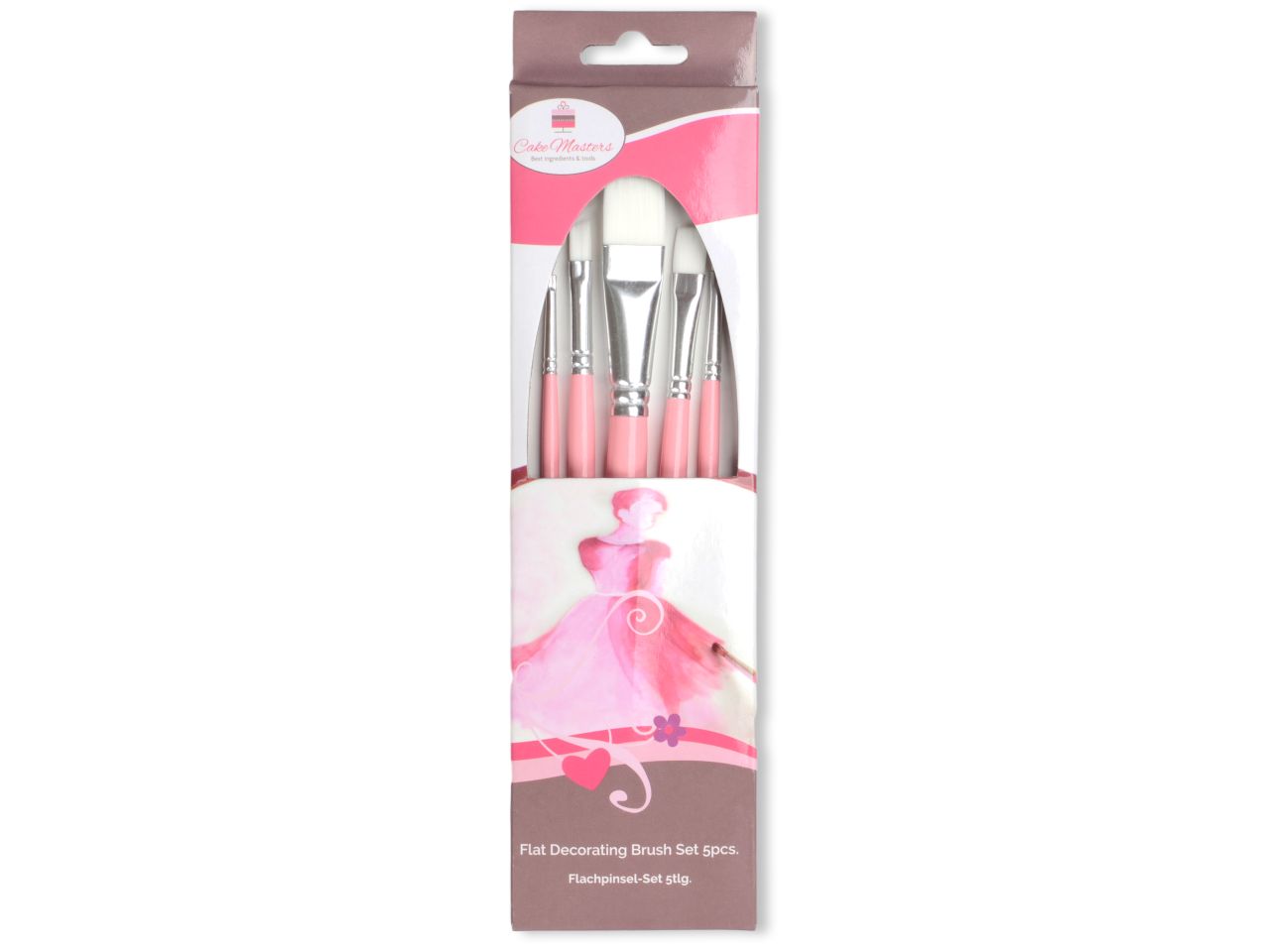 Flachpinsel 5er Set