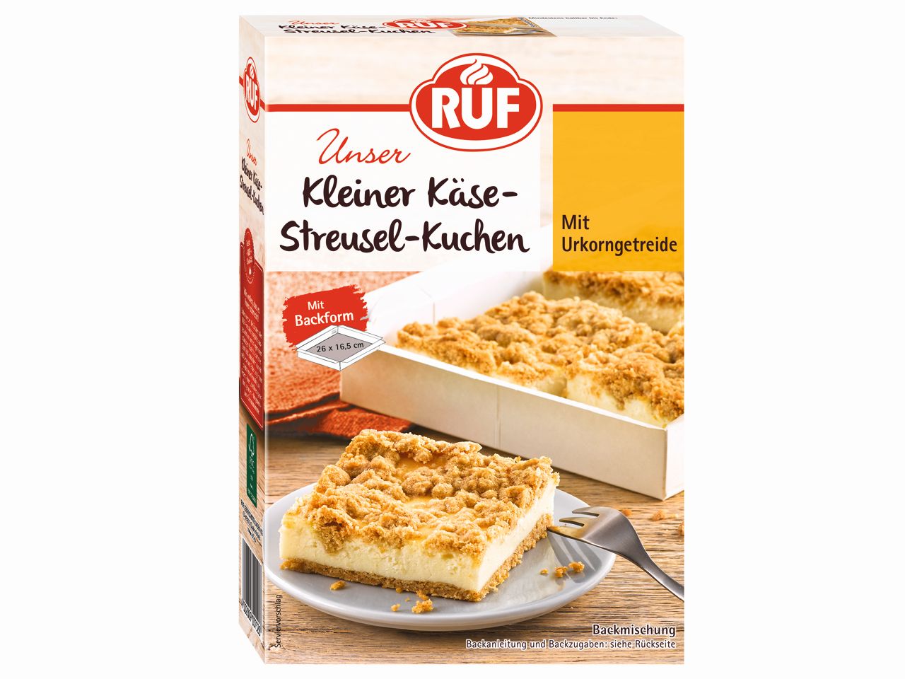 Kleiner Käse-Streusel-Kuchen 305g