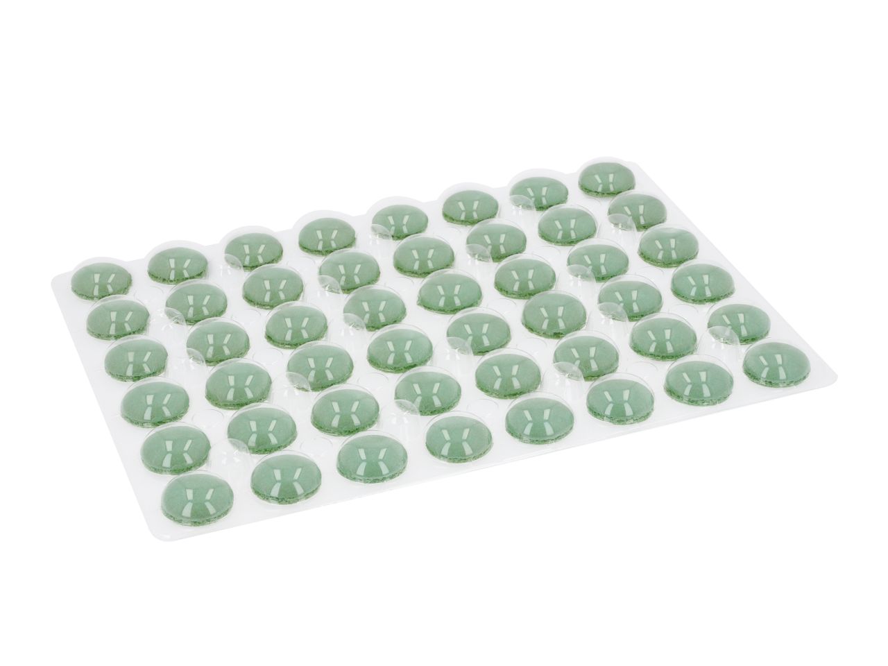 Macaron-Halbschalen 96 Stück grün