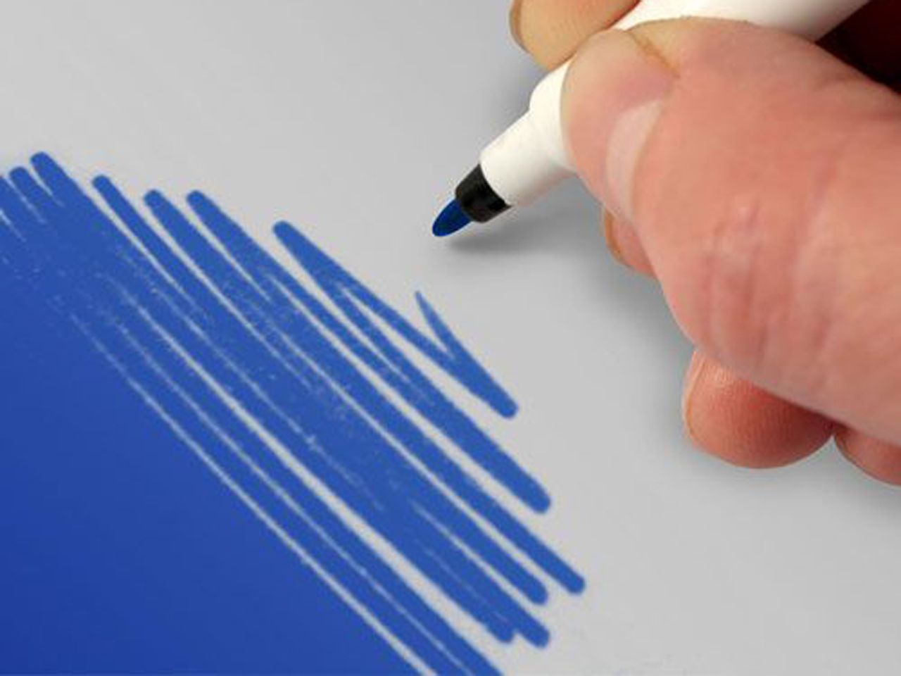 Farbstift doppelseitig blau Rainbow Dust