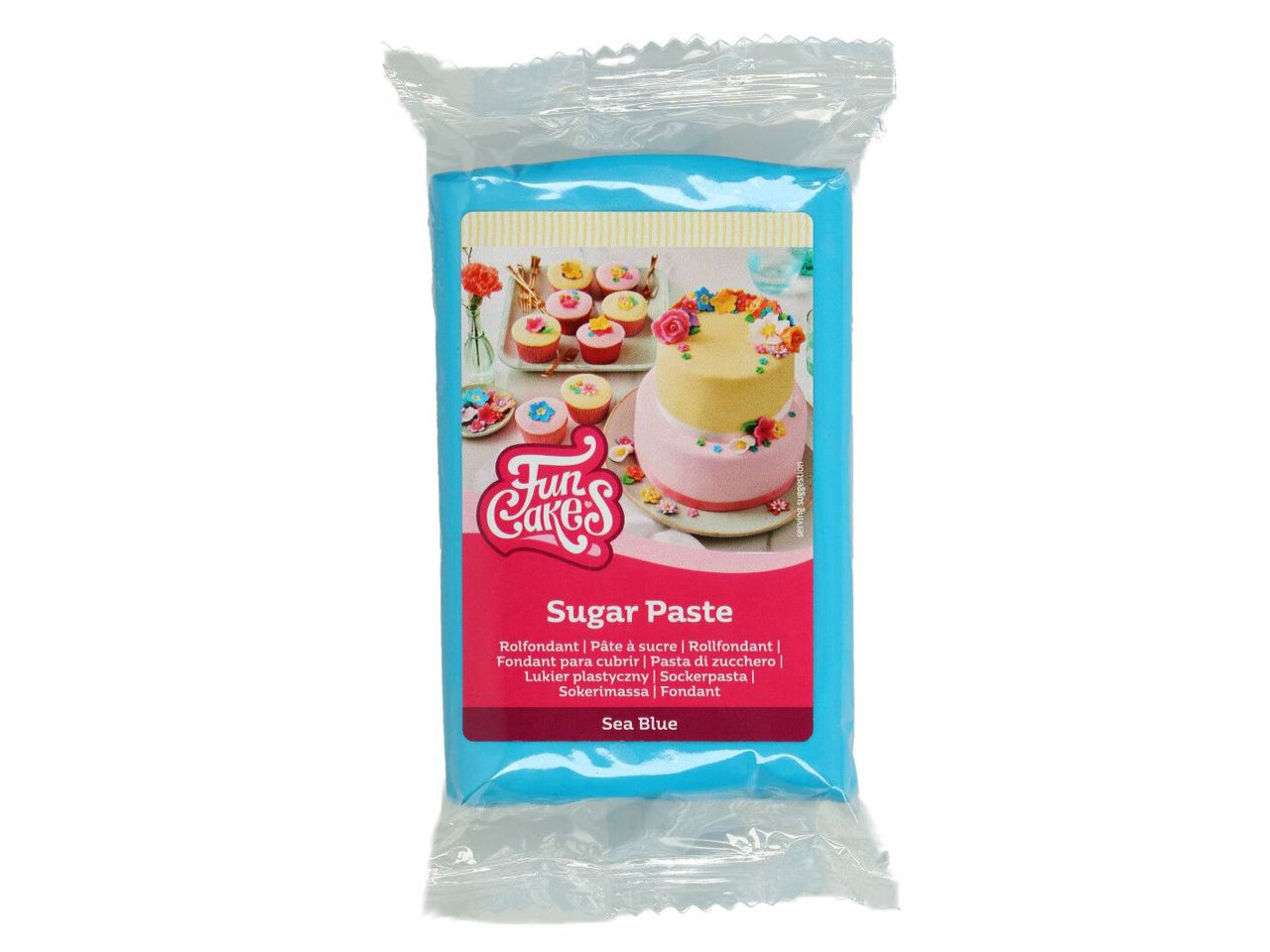 Sea Blue Fondant FunCakes - 250g