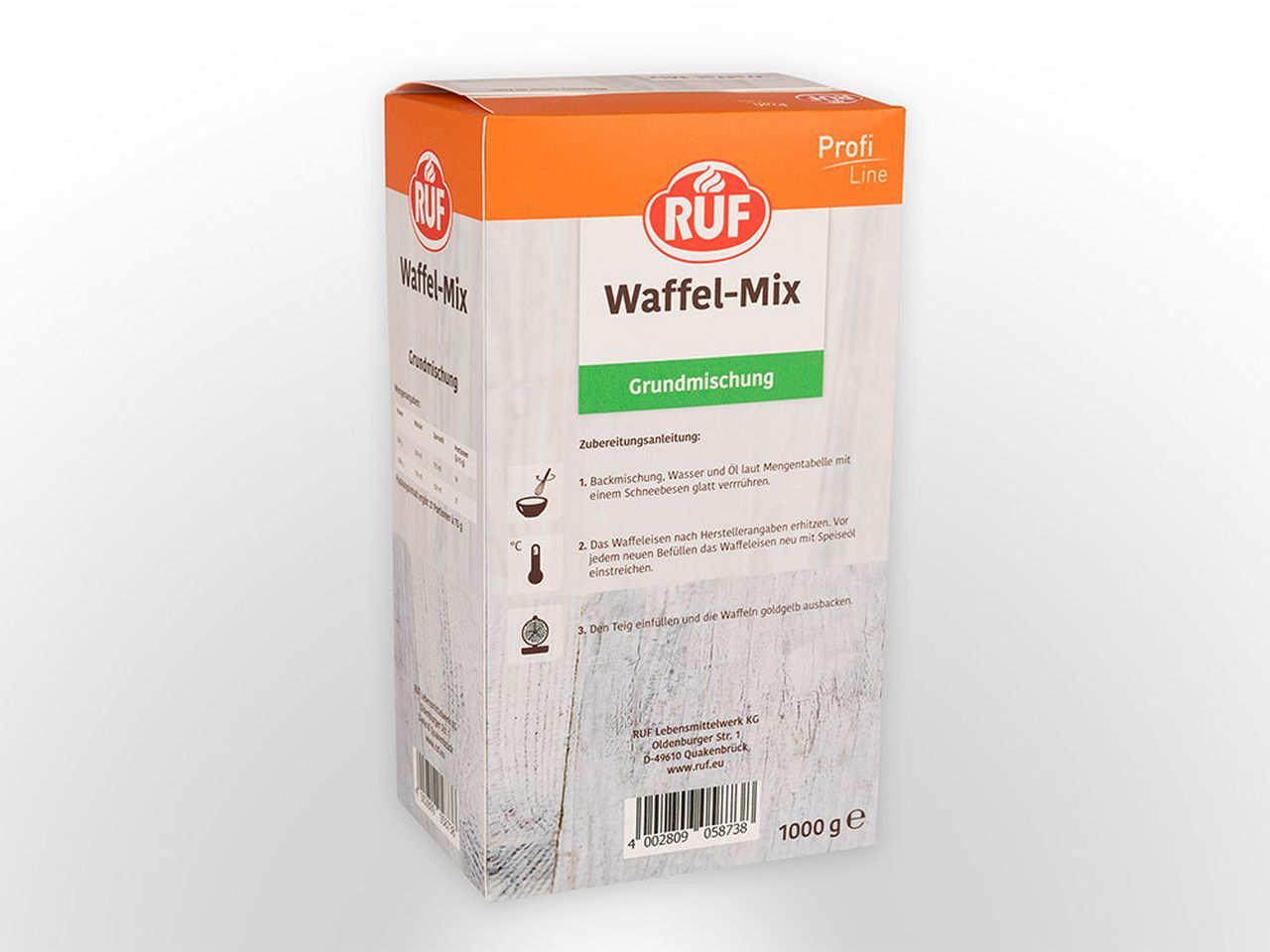 Waffelteig 1kg