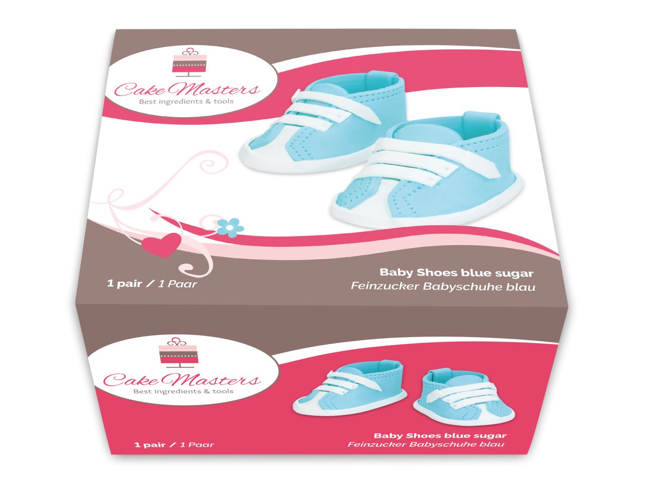 Zuckerdeko Baby Schuhe 