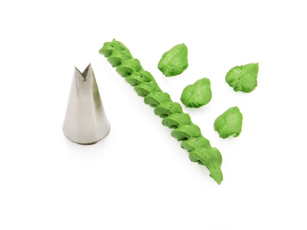 Garniertülle Blatttülle offen 9mmx8mm