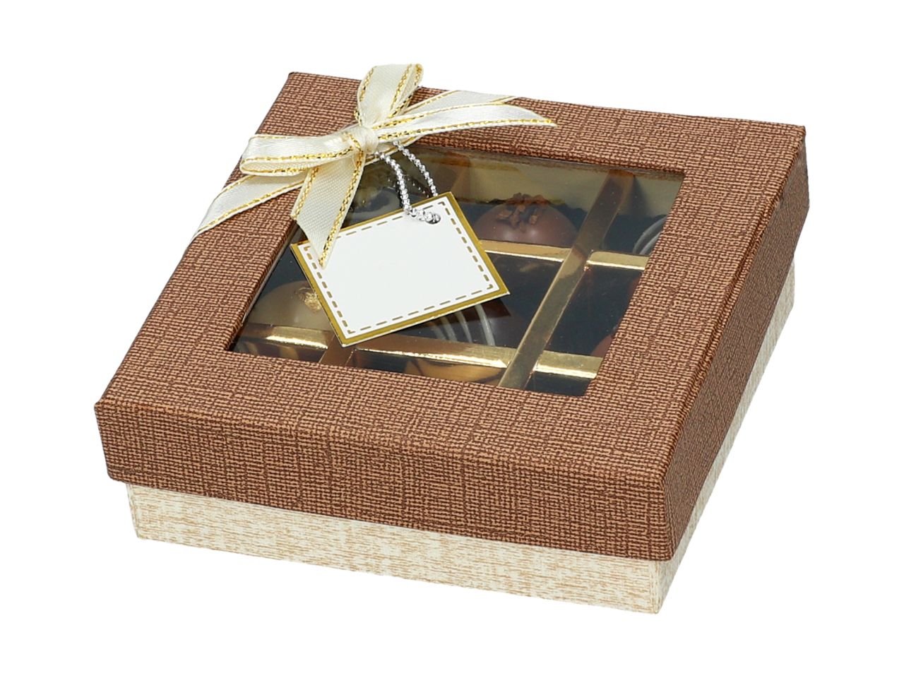 Chocolate-Case-fur-9-Pralinen-Treasure Chocolate Case für 9 Pralinen Treasure