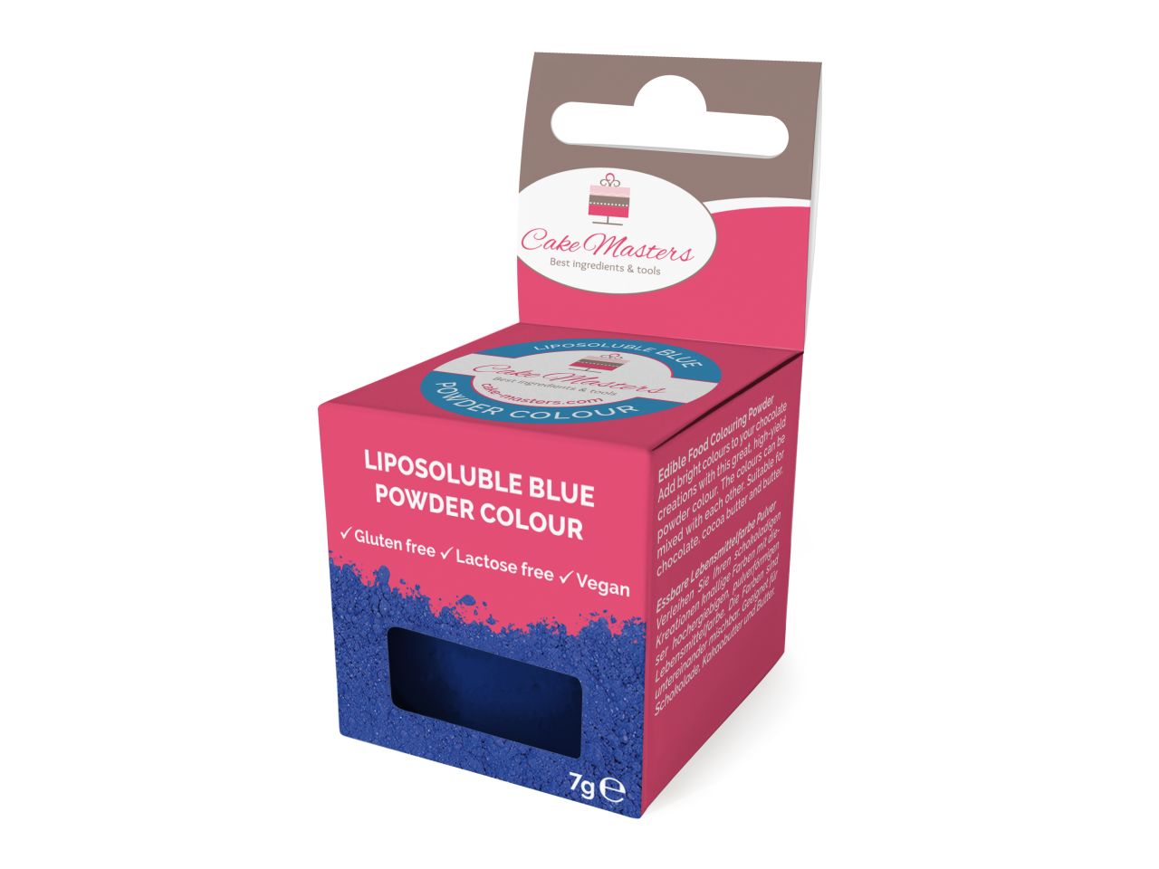 Lebensmittelfarbe Pulver Blau fettlöslich 7g