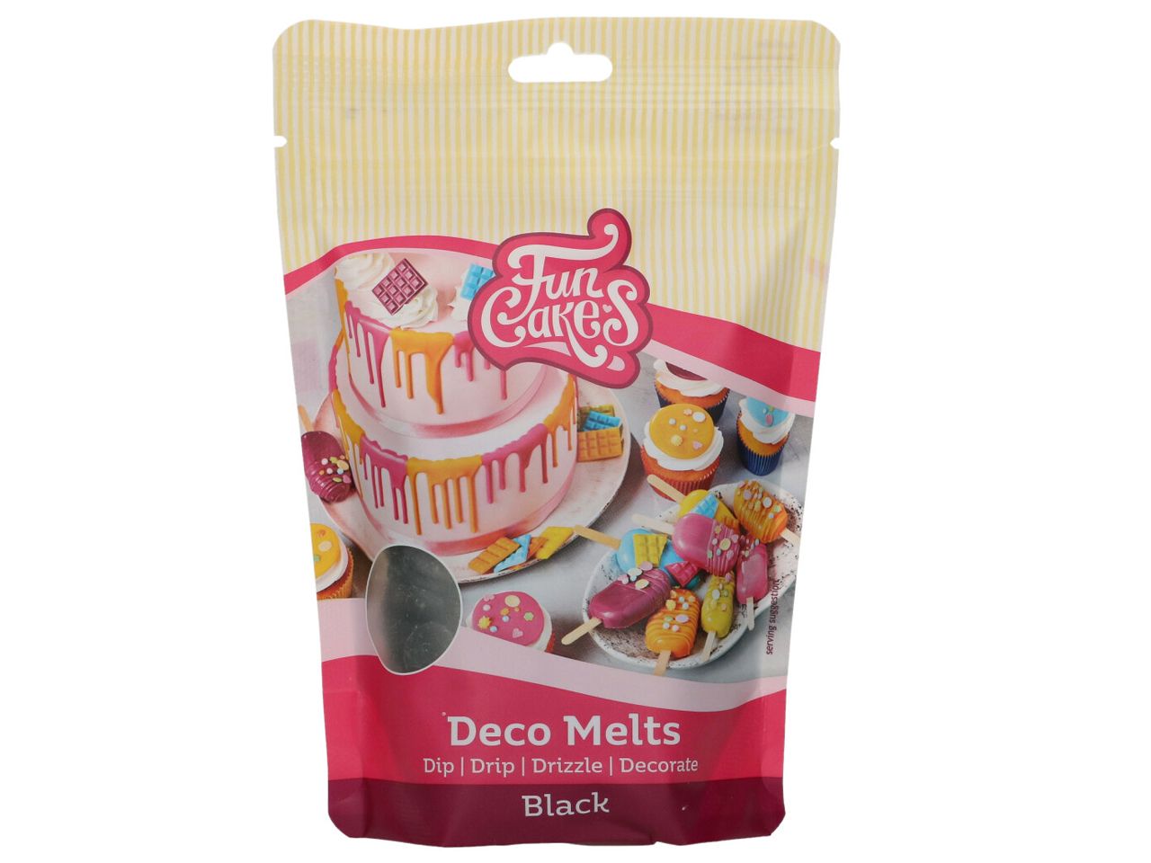 Deco Melts Schwarz 250g